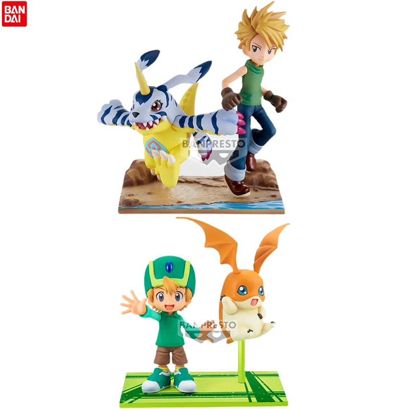 

Origianal Bandai New Digimon Adventure Archives DXF Figure YAMATO GABUMON TAKERU PATAMON Set Anime Action Model Collection Toys