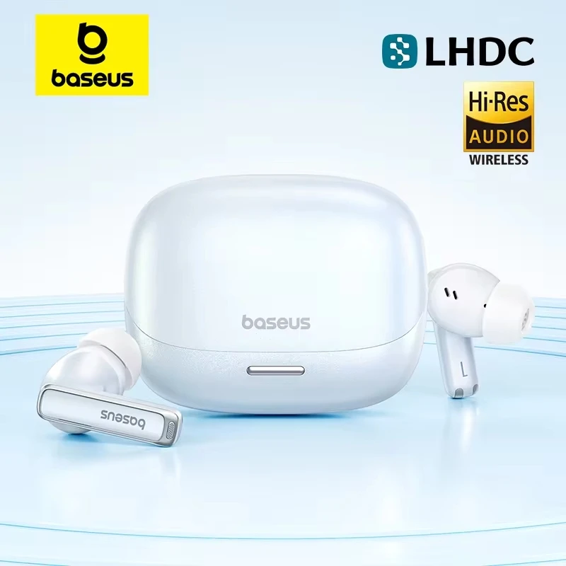 Wireless Earbuds Baseus Bowie M2s pro-52dB Active Noise Cancelling Bluetooth 5.4 Support 3D Spatial Audio 4-Mics ENC Earbuds