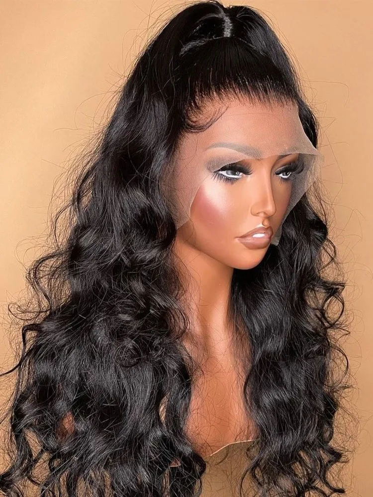 

Body Wave Lace Front Wig 13x4 13x6 Hd Transparent Lace Frontal Wigs For Women 30 40 Inch 360 Loose Curly Human Hair Lace Wig