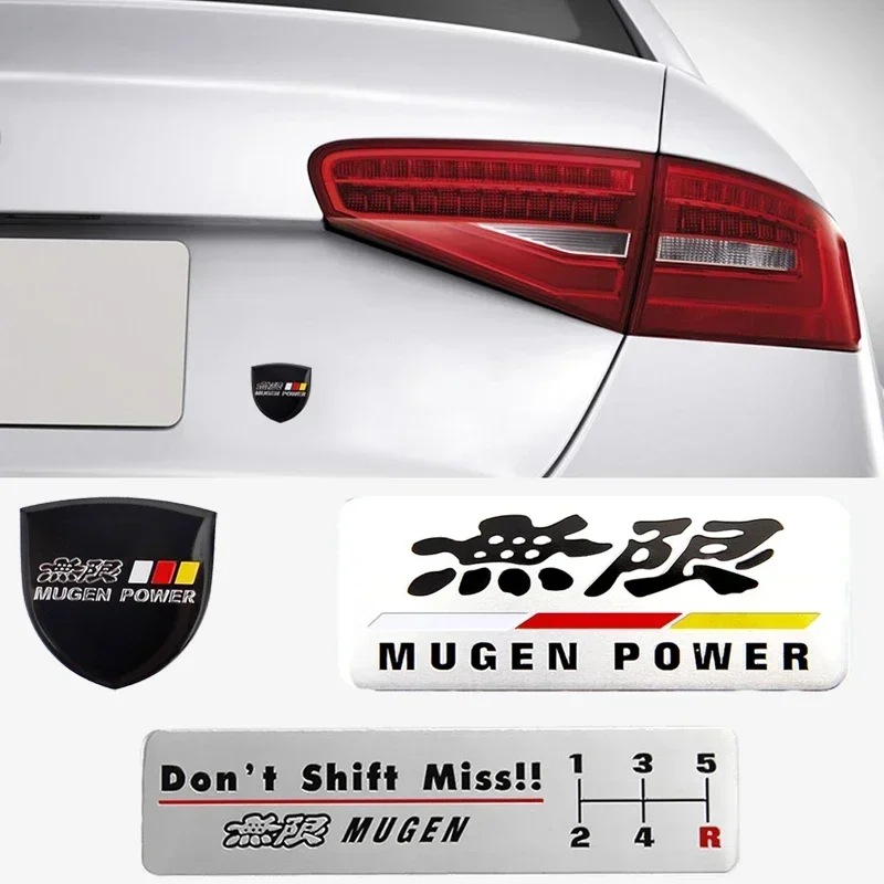 

Значок Для Mugen Power для Honda Fit Jazz Pilot Jade Crv Accord Civic City Odyssey Inspire Crosstour наклейка для кузова автомобиля украшение