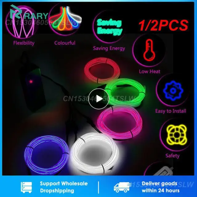 다채로운 조명으로 공간에 생명력을 불어넣는 범용 유연한 El 콜드 라이트 라인 다채로운 조명으로 공간에 생명력을 불어넣는 범용 유연한 El 콜드 라이트 라인