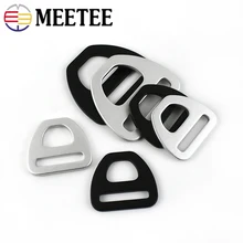 

10pcs 15/20/25/38mm Aluminum Alloy Triangle Strap Connector Buckle Ring Belt Buckles Clothing Luggage Hardware Metal Accessories