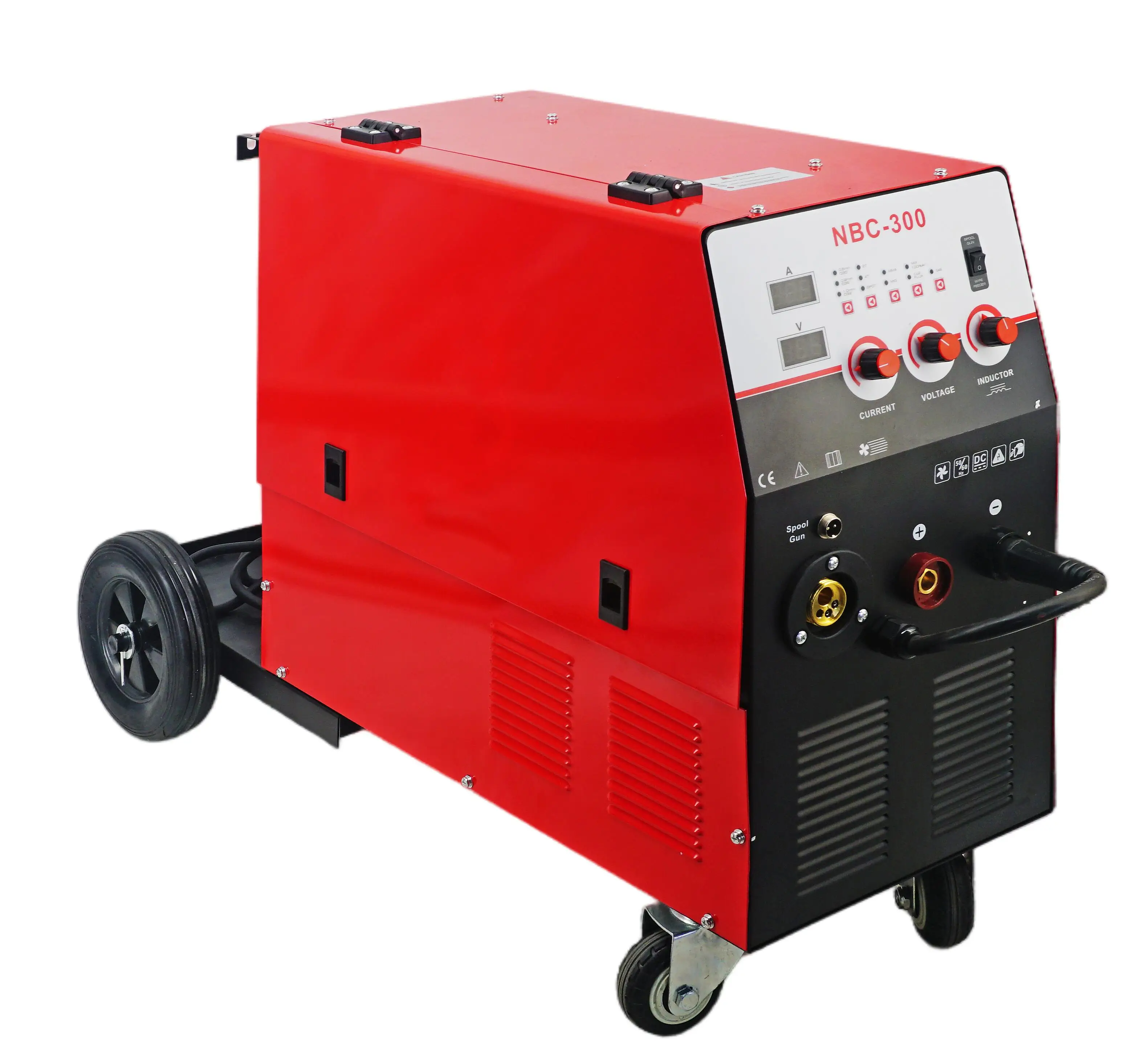 250AMP 220v NBC-300 3 IN 1 MIG MMA MAG Welding Machine with Wheels 2024 Hot Selling 5