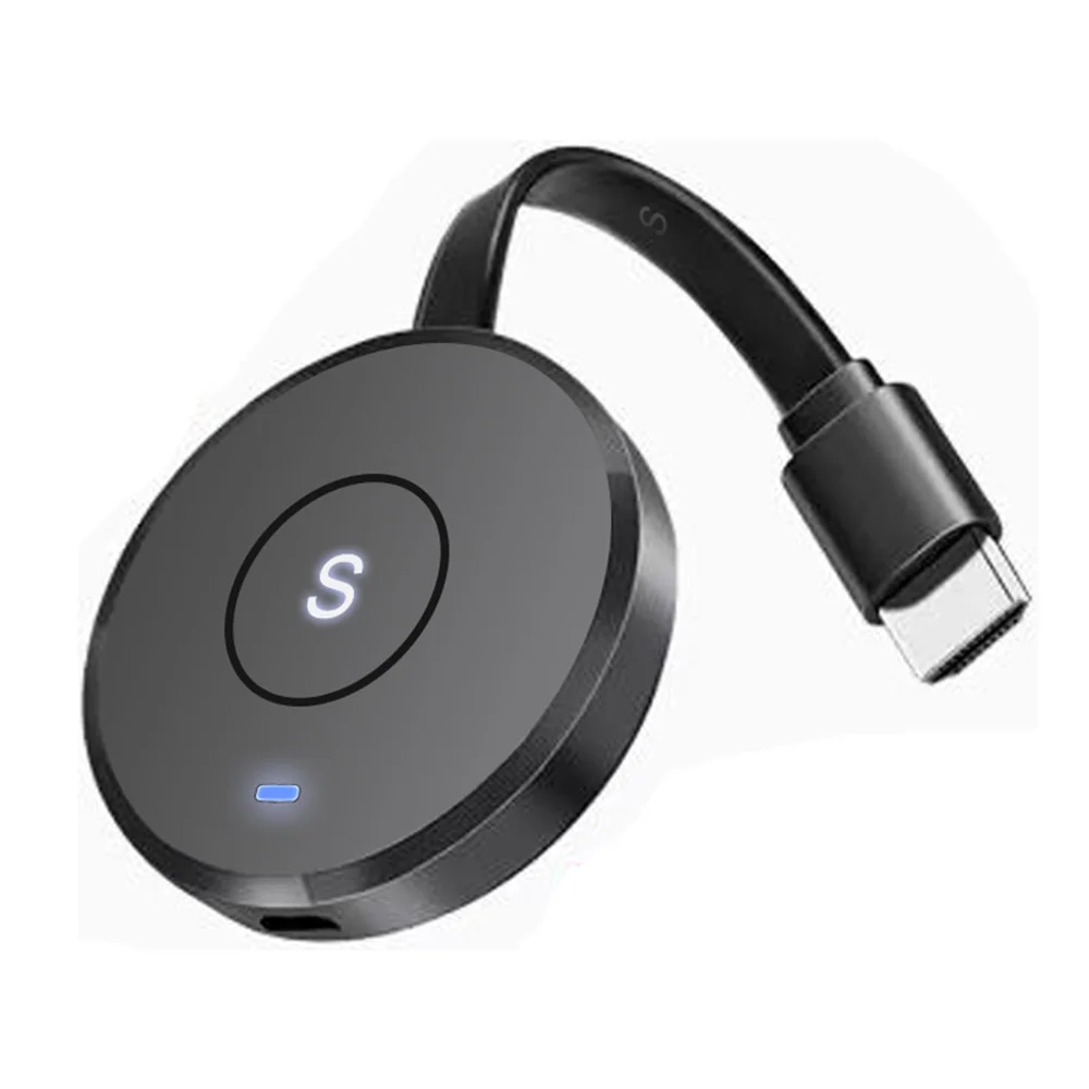 

Беспроводная проекция экрана 5G Dual-Band Delay-Free мобильный телефон TV 4K Ультра высокая четкость изображения проекция экрана