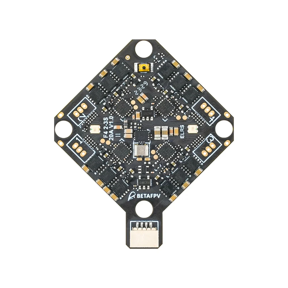 Connecteurs et ports du BETAFPV F4 2-3S 20A AIO FC V1 pour Pavo 20 Pro Pico Whoop Drone.