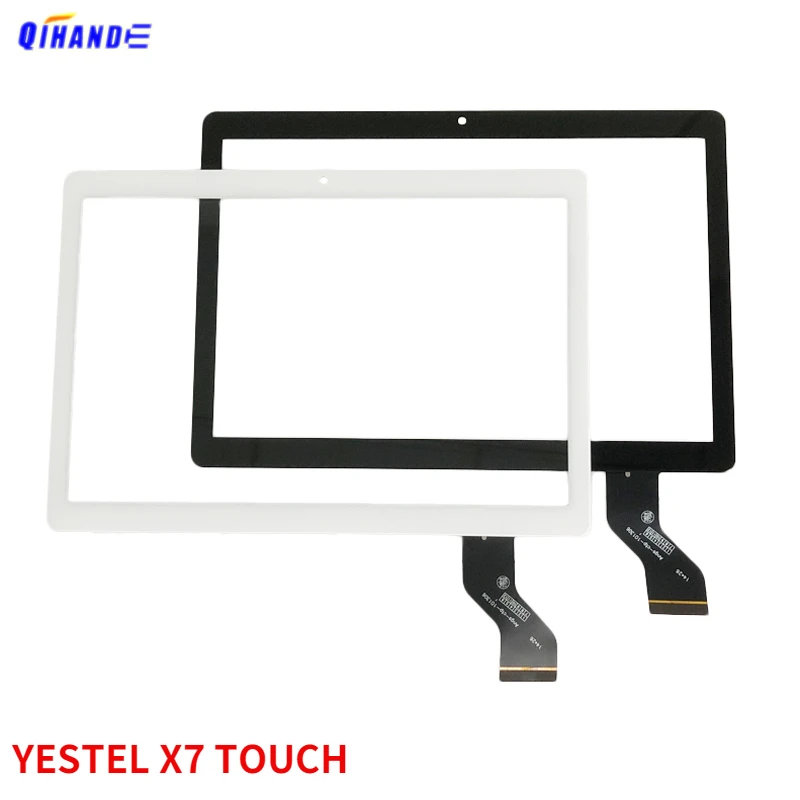 para 10.1 Polegada Angs-ctp101306 Hzyctp-102044 Tablet Painel Capacitivo Digitador Sensor Substituir Computador Multitouch Yestel x7 2.5d