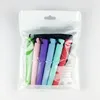 1Pcs Newborn Sensory Chew Necklace Chewy Kids Silicone Biting Teethers Toy Silicone Teether for Children With Autism Accessories 6