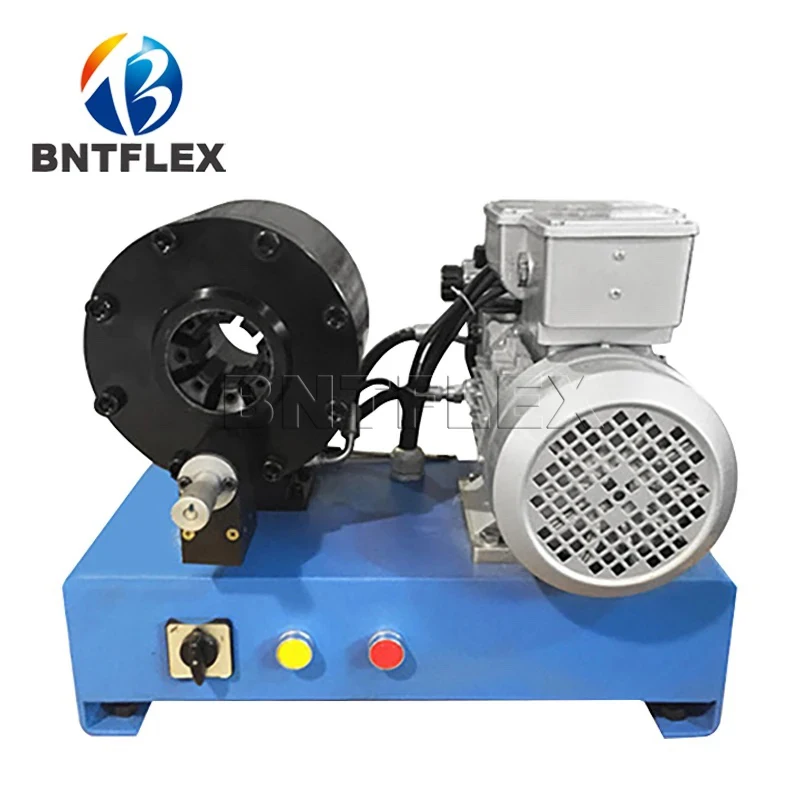 fast crimping Portable DC 12V 24V  On-Site 32mm Hydraulic Brake Hose Pipe Crimping Pressing Machine With 9 Sets Of Dies