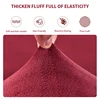 Warm Velvet Sofa Cover All-Inclusive High Elastic L-Shaped Sofa Cushion Cover Winter Furniture Protective Covers For Living Room 2