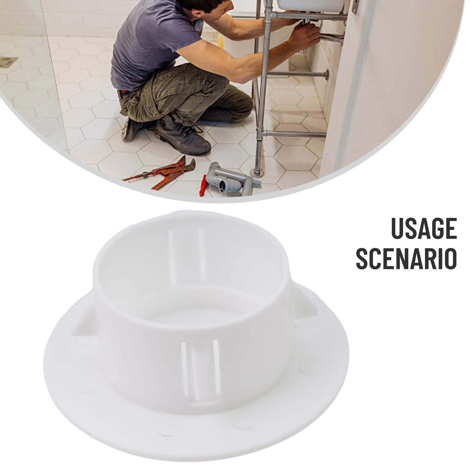 Wall Hole Cover 40 To 100mm Decor Cap Plastic Plug For Air Conditioning wall hole cover