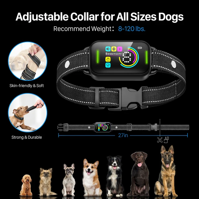 Anti Bark Training Collar For Dog 6