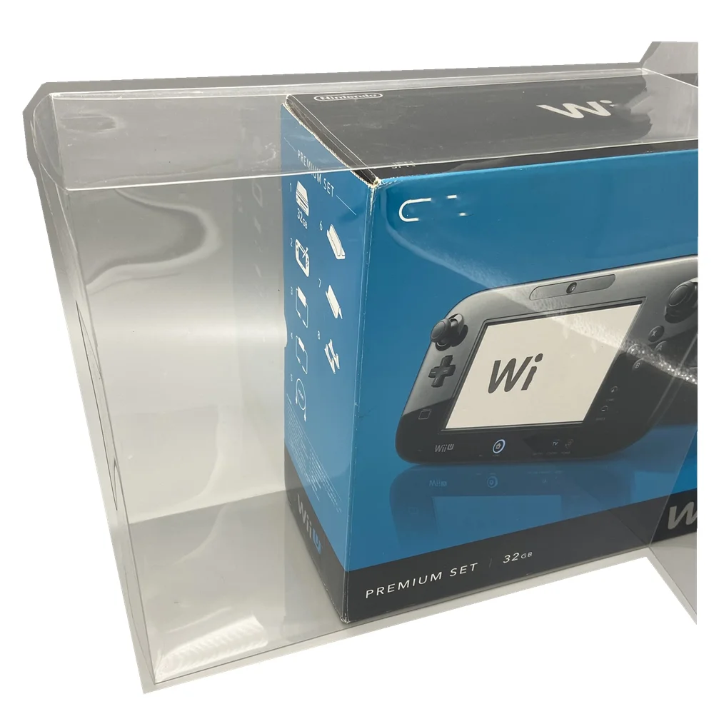 

Коллекционная демонстрационная коробка для We & You/Wii U/Nintendo Game Storage, прозрачные коробки, Шаговая оболочка, яркая фотография