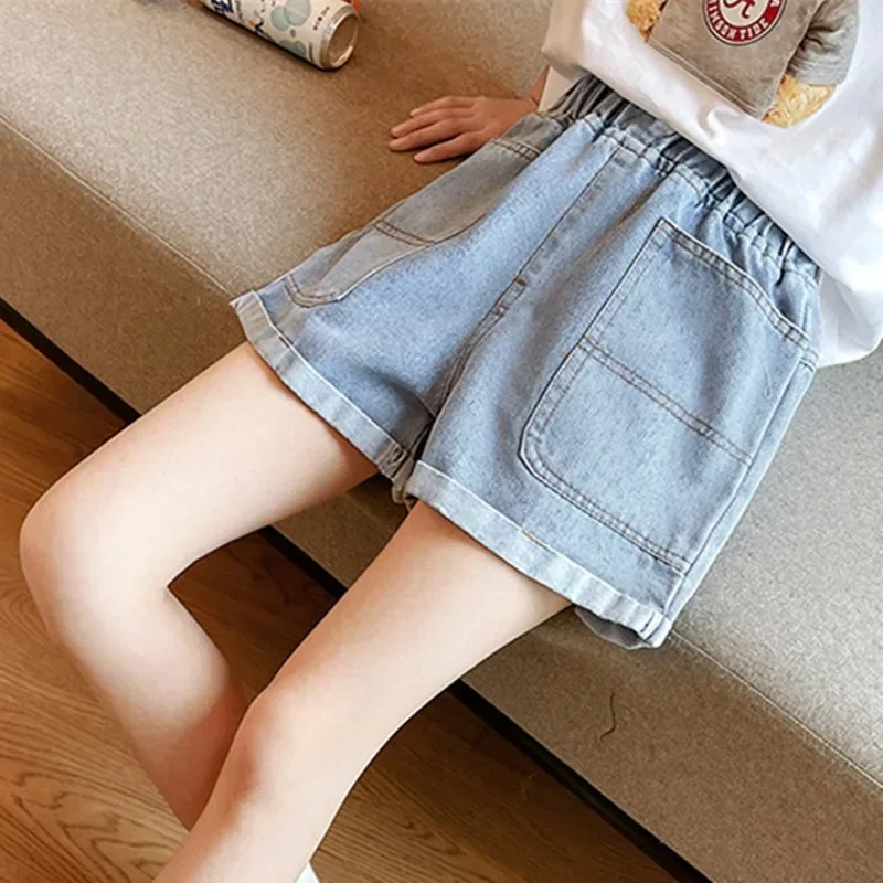 Girls Summer Denim Shorts 5