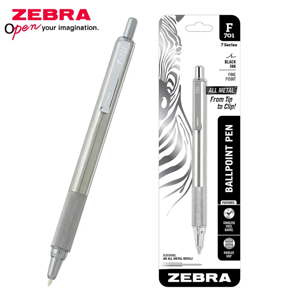 

Японская металлическая гелевая ручка Zebra, ручка среднего размера 0,7 мм, быстросохнущая ручка из нержавеющей стали, милые школьные и офисные аксессуары