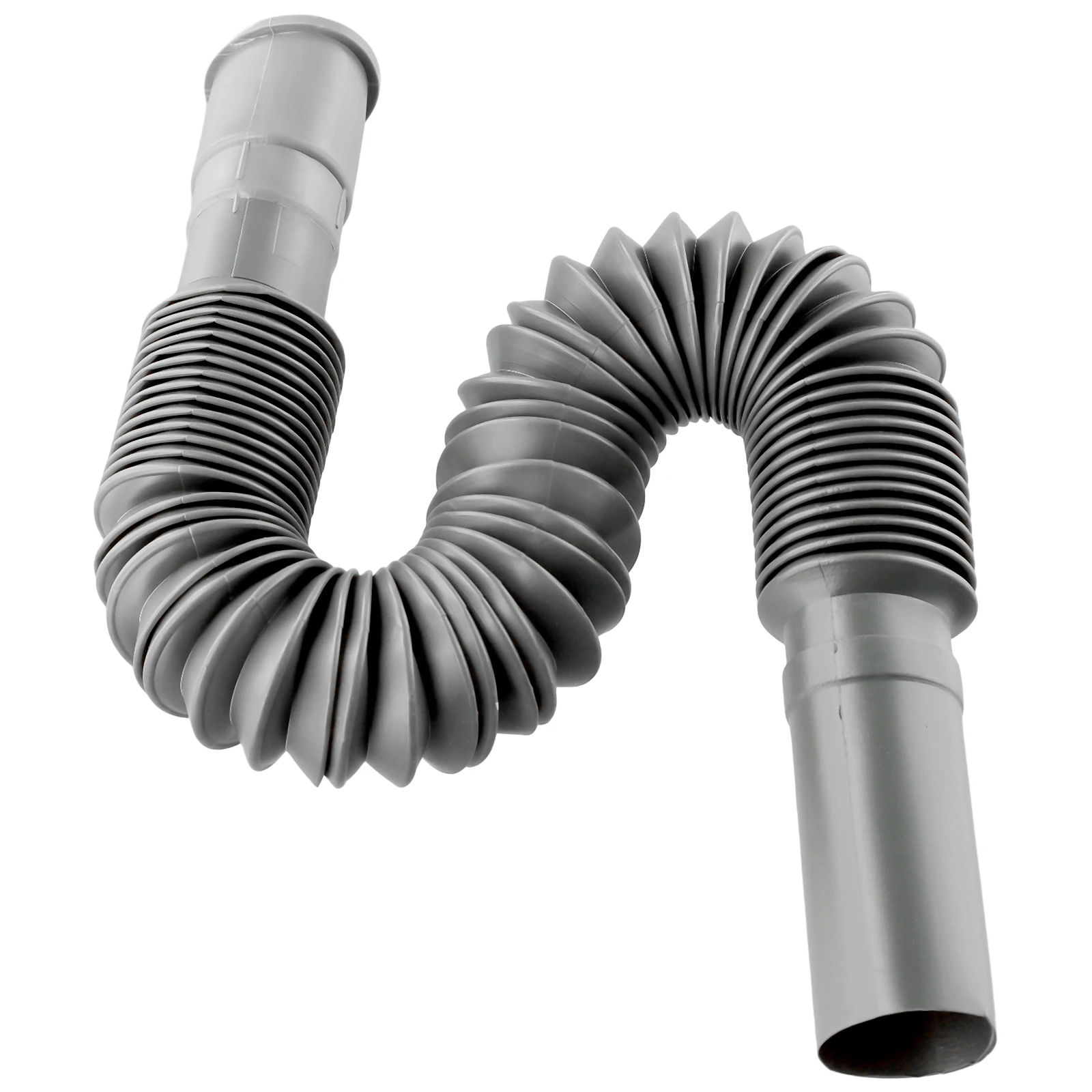 Drain Hose Hose Pipe Kitchen Strainer Washbowl Water Drain Bathroom Extension Flexible Plastic 1Pcs
