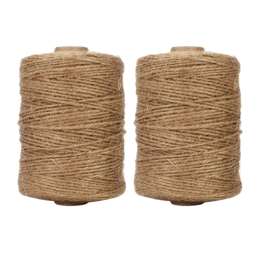 

3 Rolls 2mm DIY Hand Made Rope Cord Twine Line Cords Burlap Twine Rope String