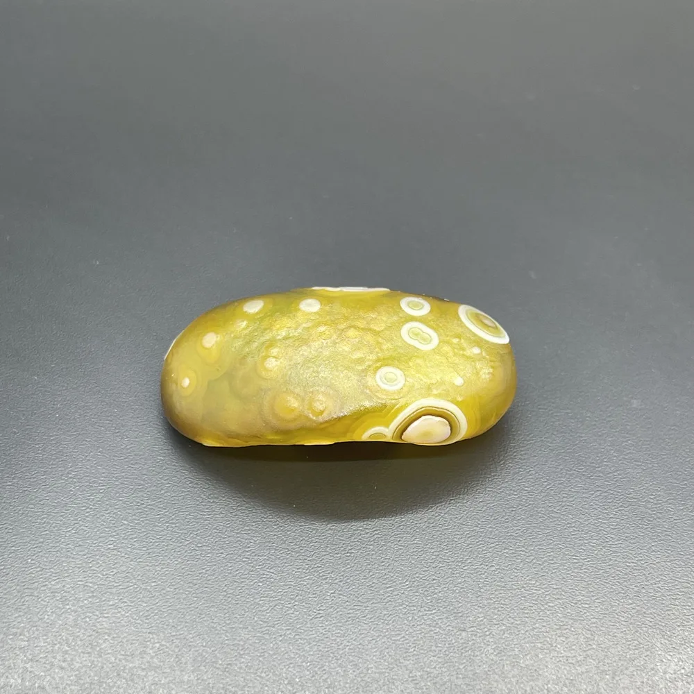 

Pure Natural Agate Stone Colorful Flower Wishing Agate Beads For DIY Jewelry Making Necklace Gemstones Home Decor A14-70