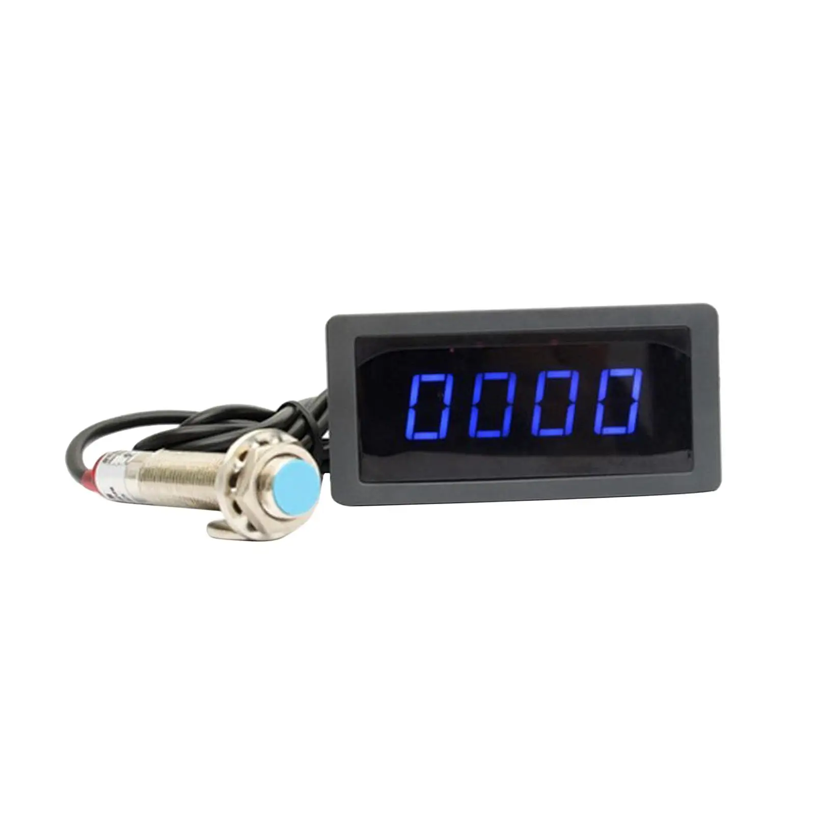 Compact Digital Tachometer RPM Meter LED Tachometer RPM Speed Meter with Switch