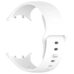Silicone Sport Watchband Replacement Bracelet Strap (White)
