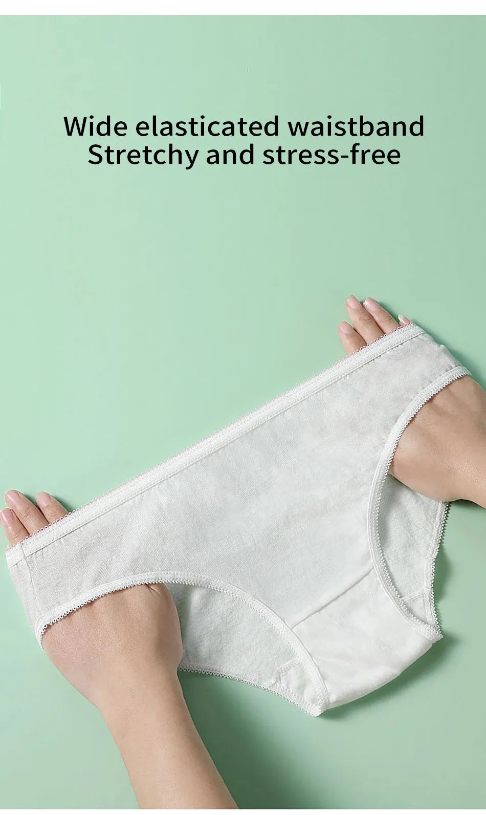 Disposable Cotton Maternity Underwear – 5 Pcs/Pack Soft
