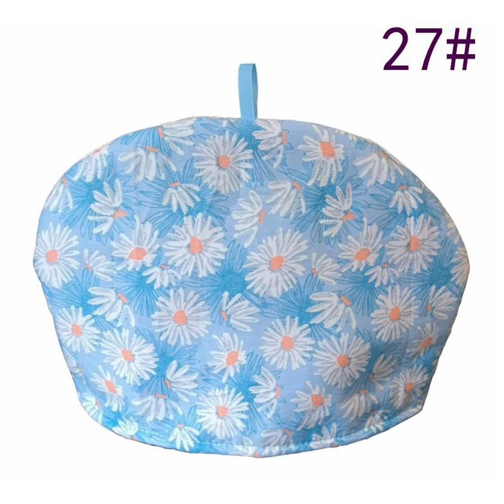 Insulated Teapot Cover Comfort Cotton Novelty Kitchen Hood Teapot Thermal Insulation Dust Cover Decorated Household 1pc teapot insulation cover
