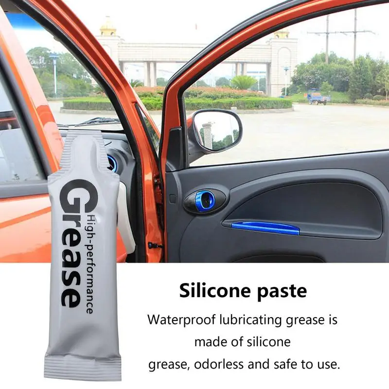

Silicone Based Grease 10PCS Silicone Lubricant Grease Waterproof Food Grade Lubricating Oil For O Rings Gear Tube Mounted Bearin