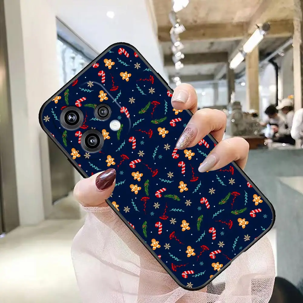 Sleek and Stylish Phone Case with Festive Merry Christmas Design