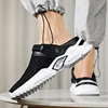 Men's Orthopedic Hollow Out Summer Slippers Sandal Mesh Shoes Sandals Diabetic Walking Boat Shoes Breathable with Arch Support 3