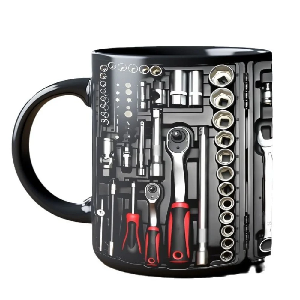 Funny Coffee Mug Mechanic Toolbox Set , Auto/Car Mechanic Gift 11 OZ