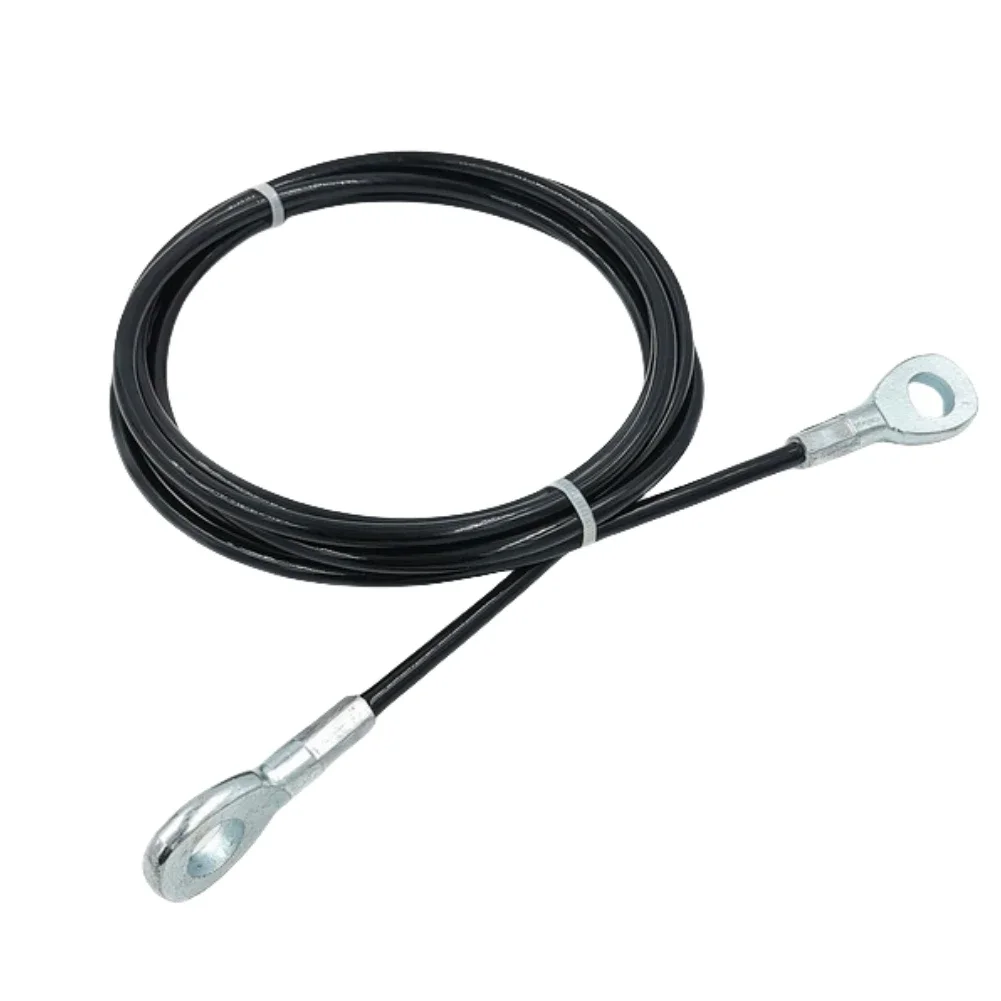 Gym Steel Wire Rope 1.5/2.5/3meter DIY Weight Fitness Accessory Loading 100kg Stack Cable