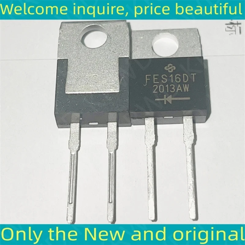 

10PCS FES16DT New and Original IC Chip FES16DT-E3/45 FES16DT-E3 FES16DT TO220-2