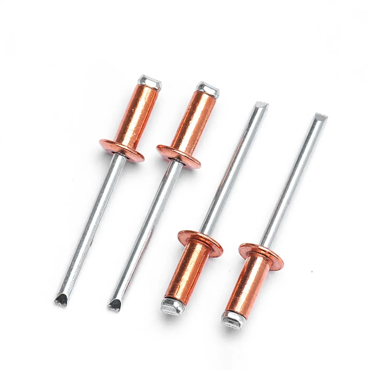 M2.4M3.2 M4M4.8 Red Copper Pop Rivets Half Round Head Open Type Round Head Pull Cap Screws