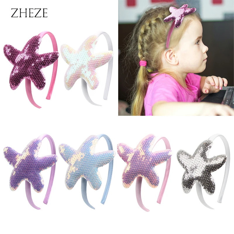 Повязка на голову с бантом для девочек