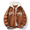 High Quality Baseball Uniform Jacket New Men's Autumn New Trendy Brand All-match Student Hooded Jacket Plus Size Coats Male 8XL 4