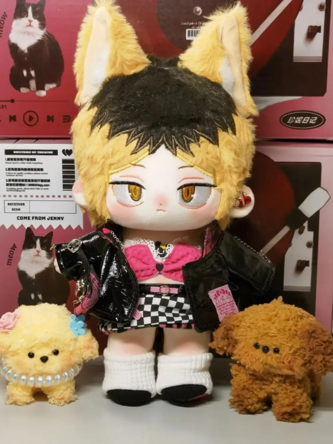 

Аниме Haikyuu! Милый Косплей Kozume Kenma, мягкая плюшевая кукла, наряд для тела, хлопковая набивная плюшевая подушка, игрушки, идол, фигурка 20 см