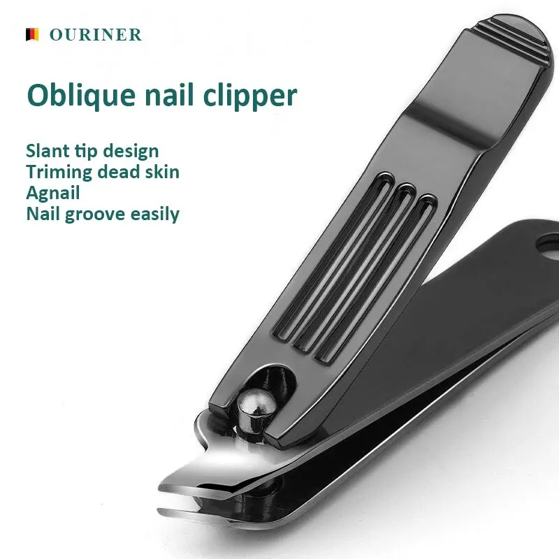 모란디 그레이 매니큐어 세트, 최상급 풀 그레인 암소 가죽 포장 손톱깎이 키트, 완벽한 선물, 친구 가족