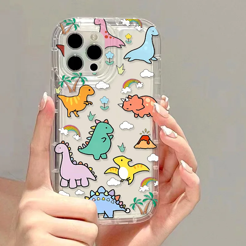Charming Dinosaur Phone Case - Adorable and Durable Design