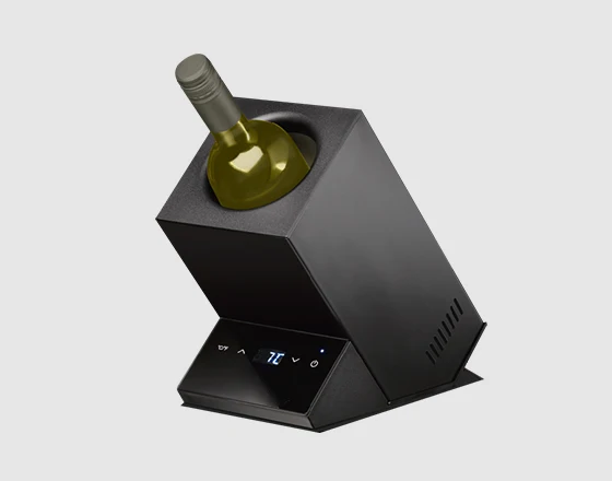 Touch sensor control thermo electric technology smart design portable type wine cellar wine cooler chiller