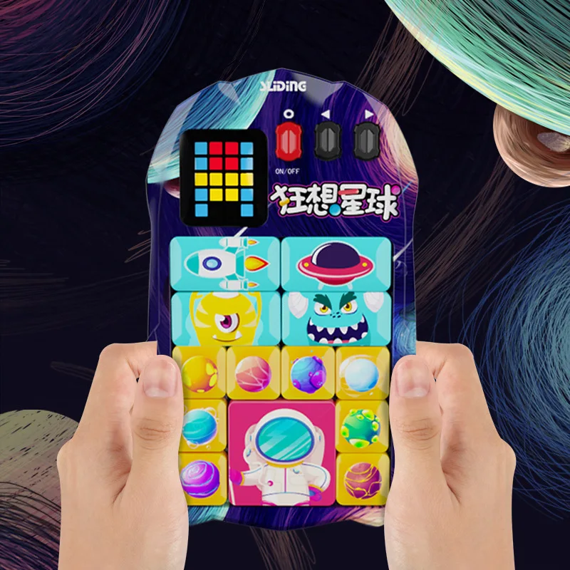 슈퍼 화롱 로드 슬라이딩 조각 퍼즐, 500 레벨 질문 은행, 올인원 두뇌 보드 게임, 어린이용 스마트 센서 장난감