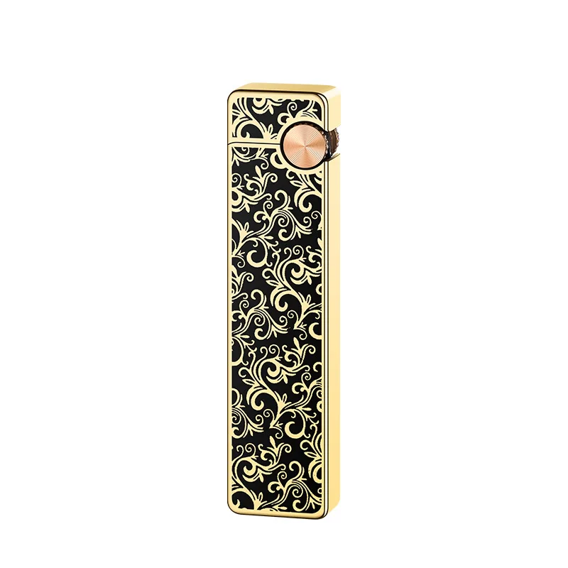 Open Flame Mini Butane Lighter, Ultra-thin Grinding Wheel Inflatable Lighter Printed Gas Lighter, Convenient Cigarette Lighter