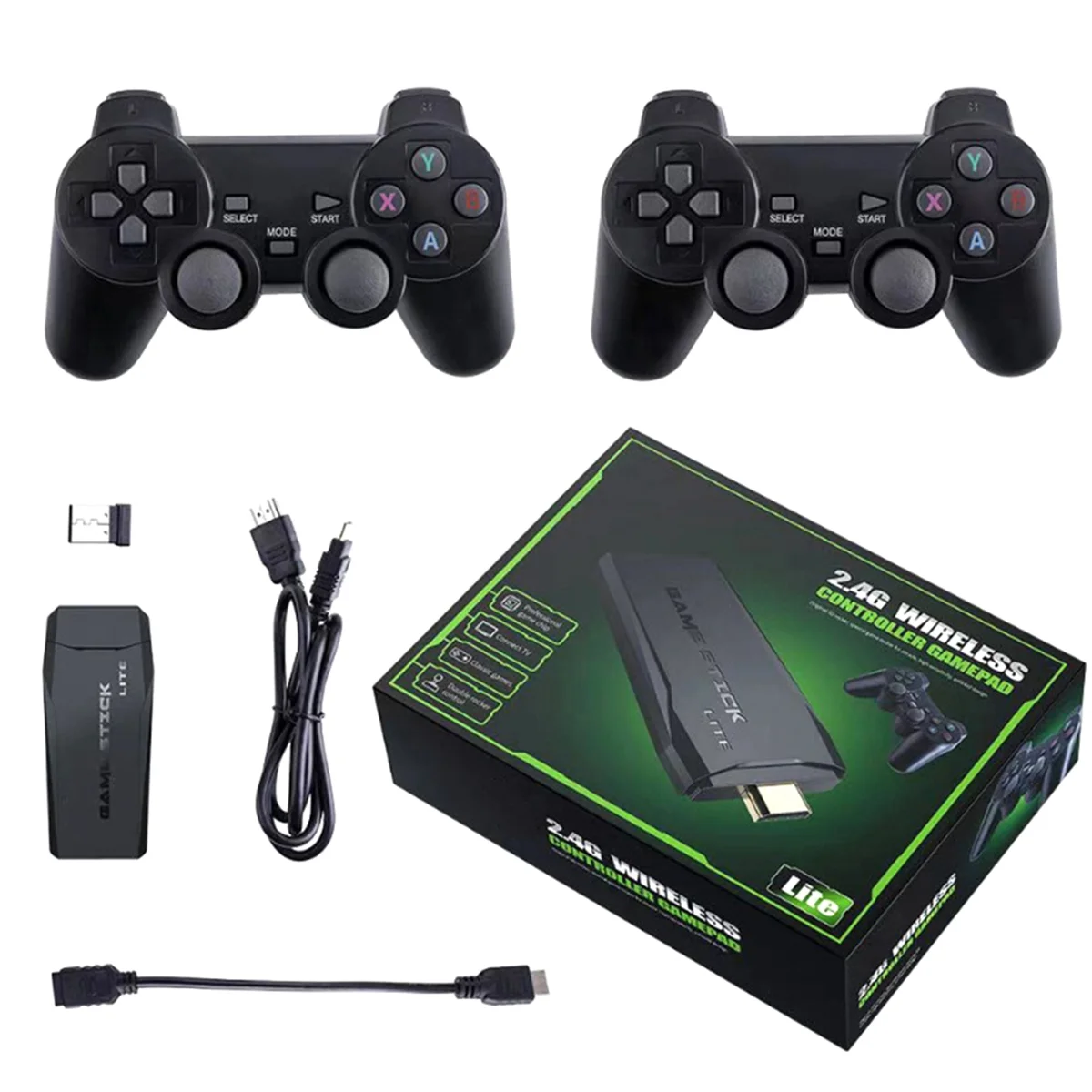 

20000 + игр 4K Беспроводная Ретро игровая консоль, подключи и играй, видеоигра с 2,4G беспроводной