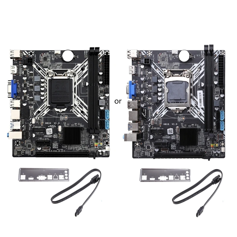 

For H81G Desktop Motherboard Socket LGA 1150 DDR3 for Intel CPU 16Gb