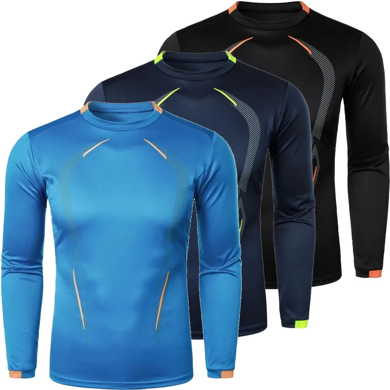 3 Pack  Men's Sports Training Long Sleeve Quick-dry T-shirt Fitness Lightweight Streetwear Breathable Oversized T Shirts for Men