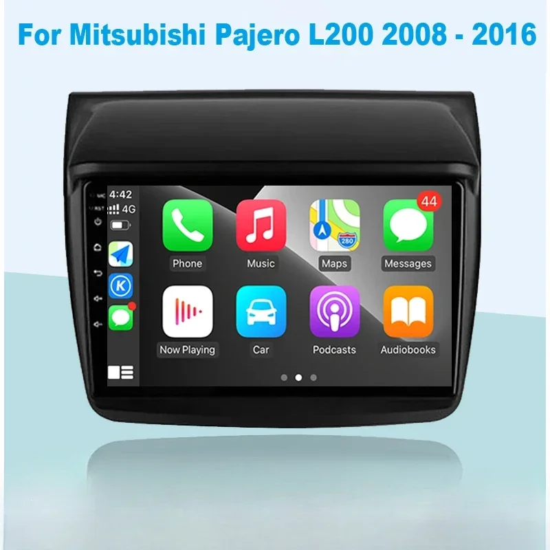 

For Mitsubishi PAJERO Sport 2 L200 Triton 2008 2016 Car Radio Stero Multimedia Video Player Monitor Navigation GPS Android Auto