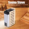 3KW Internal Control Type Stainless Steel Sauna Stove Heater Heating Tool for Sauna Room Stainless Steel Sauna Stove Sauna Stove 6