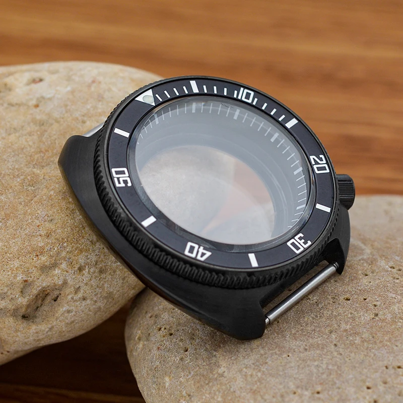 Mod Seiko Custodia Abalone In Acciaio Inossidabile 316L Per Seiko 6105 6309 Turtlenh35 Nh36 4 R36 7 S26 Movimento Resistente All'Acqua 200M