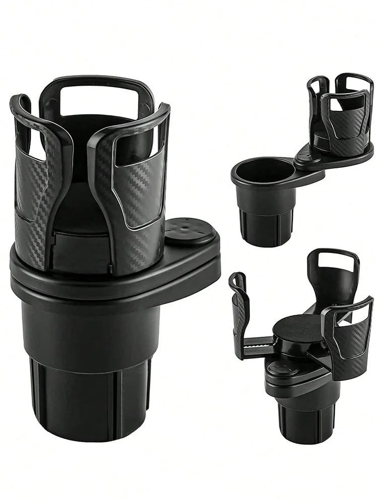 Drink Cup Holder Multifunction 360 Rotating Adjustable Base Insert Drinks Organizer Car Cup Holder Expander Adapter