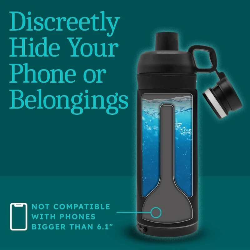 Travel Home Hiding Spot for Cash Card Keys Bottom Compartment Storage Bottle 1