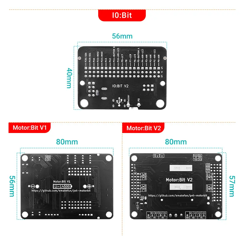 Microbit Expansion Board Driver Development Board Beginner Starter Kit Python Programming Mainboard Control Board image 6