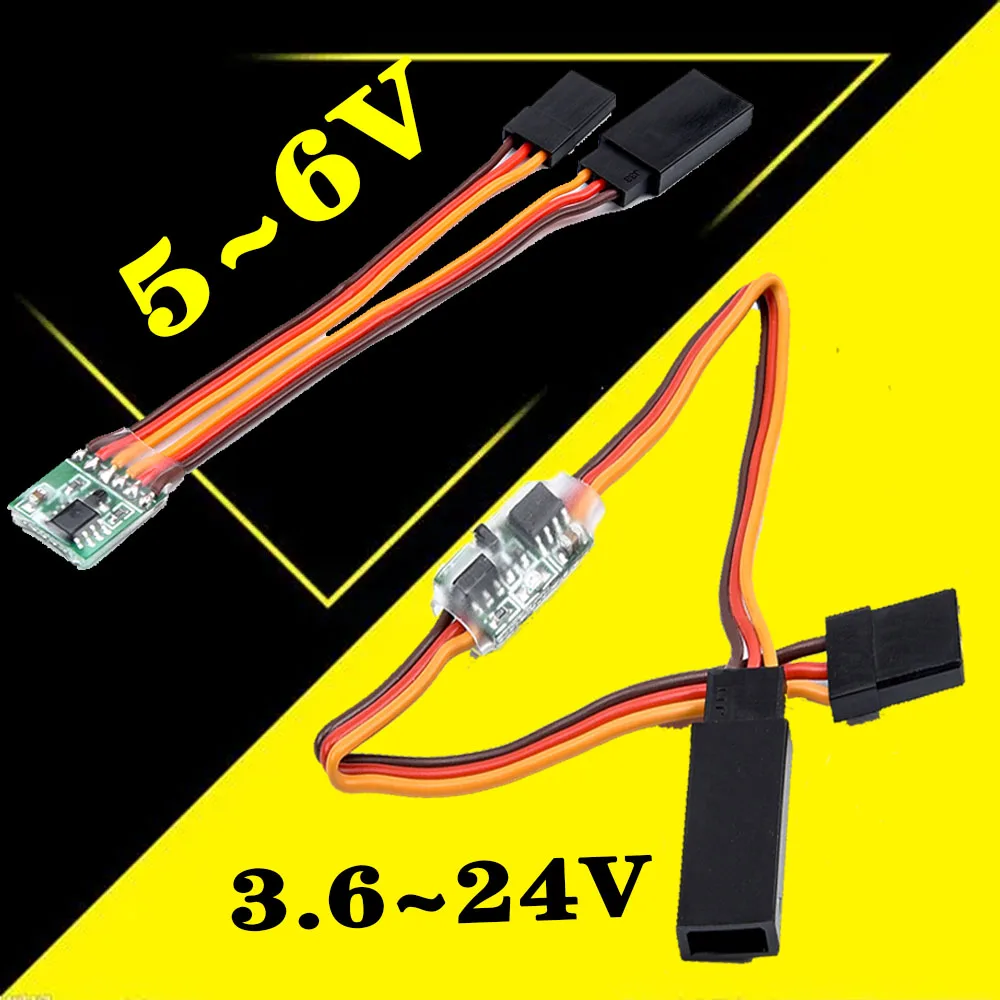 

Servo Signal Reverser 5~6V / 3.6V~24V Universal For RC Servo For JR Aeroplane V-Tail,1PCS